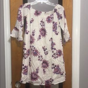 Off the shoulder dress